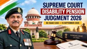 Supreme Court Disability Pension Judgment 15 September 2026