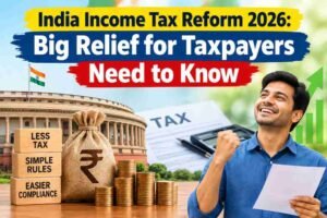 India Income Tax Reform 2026: Big Relief for Taxpayers - Need to Know 1 new income tax rules 2026