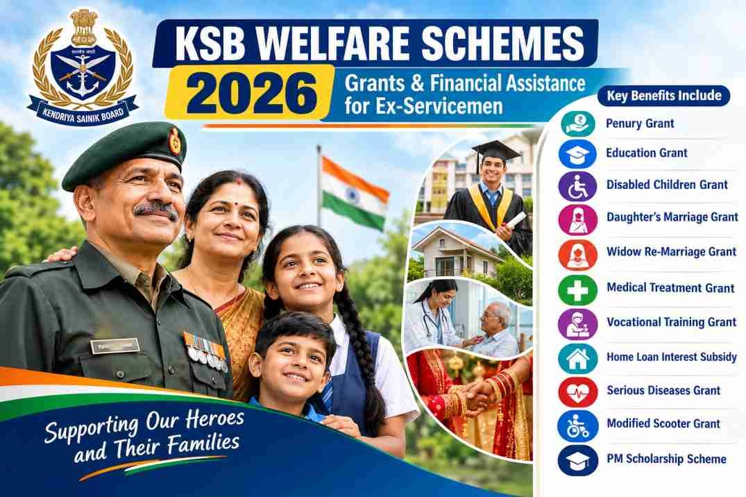 Don’t Miss these KSB Welfare Grants in 2026 for Ex-Servicemen, Widows and Dependents 1 Don’t Miss these KSB Welfare Grants in 2026 for Ex-Servicemen, Widows and Dependents